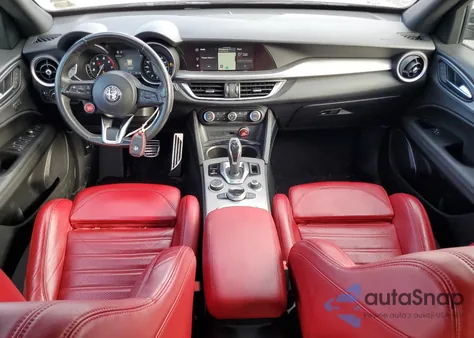 2022 Alfa Romeo Stelvio Ti from USA, damaged, VIN ZASPAKBN1N7D24256